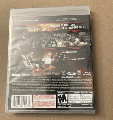 Dead To Rights : Retribution (M) PS 3