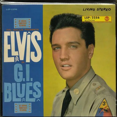 Elvis Presley G. I. Blues NEAR MINT RCA Victor Vinyl LP