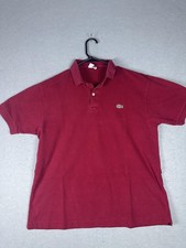 Lacoste Polo Shirt Mens 2XL Classic Crocodile Short Sleeve Golf Tennis Casual