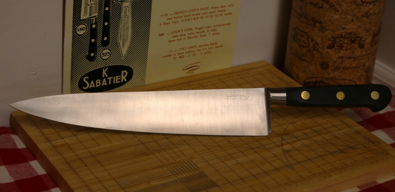 SABATIER, NOS, Forged Stainless, 10in,Chef Knife , made in 1950s/1960s in France
Opens in a new wind