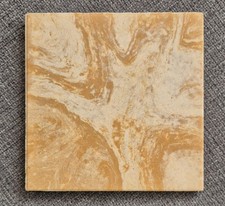 Feinsteinzeug-Bodenfliesen, Steinzeug gelb geflammt, 10x10 Fliesen 1.Sorte R10