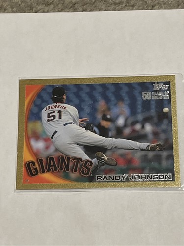 2010 Topps Gold /2010 Randy Johnson #220 HOF