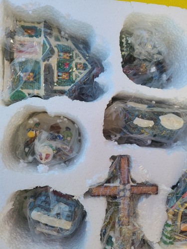 Cobblestone Corners Christmas Village 2003 Collection Porcelain Display Lot Read - Picture 4 of 20
