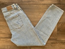 American Eagle Mom Jeans Size 0 Short Strigid Light Wash Womens Denim