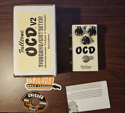 Fulltone OCD V2 Obsessive Compulsive Drive Overdrive Pedal with Box