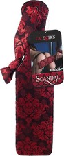 Sculacciatore Premium  paddle rosso nero Bondage BDSM Fetish Fetish Calexotics