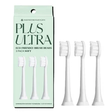Eco Friendly Toothbrush Replacement Heads 3 Pack | Designed for Sonic Powered...