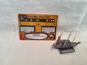 VINTAGE PIRATES CSG: BARBARY COAST- #018 GOLDEN PEACOCK - BARBARY CORSAIRS