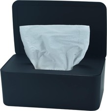 Diaper Wipes Dispenser, Baby Wipes Case, Baby Wipe Holder Black