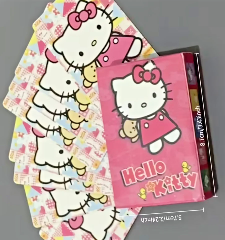 Стандартные/покерные игральные карты HELLO KITTY ~ НОВЫЕ/ЗАПЕЧАТАННЫЕ - Изображение 2 из 4