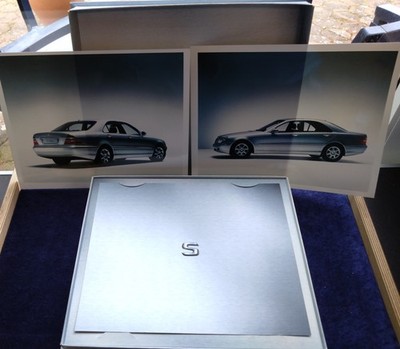 Mercedes S-Class W220 VIP Box, with Model Car, CD, Brochure, Factory Photos RARE!