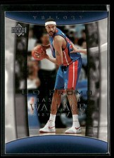 2004-05 Upper Deck Trilogy Rasheed Wallace 26 Detroit Pistons