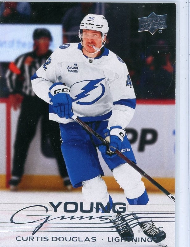 2025-26 UD Series 2 Hockey Young Guns TAMPA BAY LIGHTNING Curtis Douglas