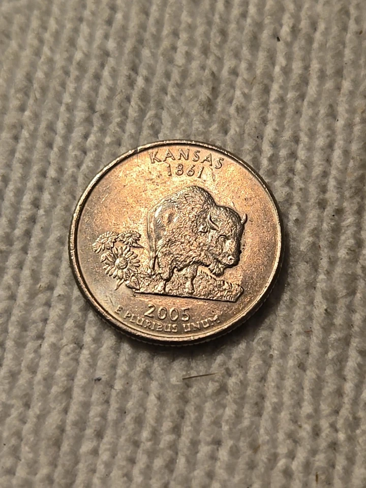 2005 kansas quarter error, In God We Rust, Best Offer - Image 4 of 4