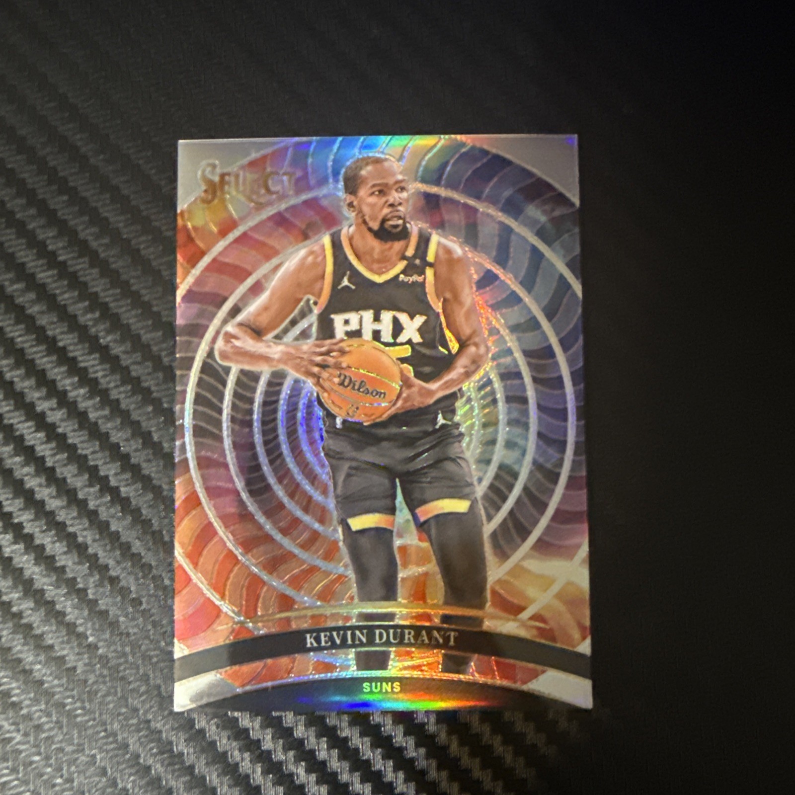 2024-25 Panini Select Kevin Durant Color Wheel #16 Case Hit SSP Suns Rockets + 1