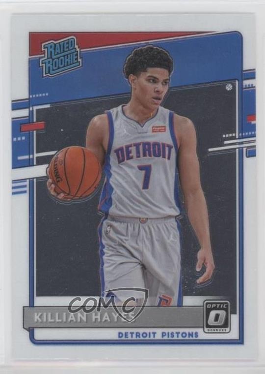 2020-21 Panini Donruss Optic Rated Rookie Killian Hayes #157 2yi