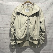 Athleta Jetset Bomber Jacket Off white - Crea...