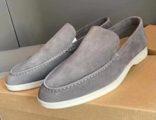 Mocassini uomo moda classici scamosciati slip-on piatti casual pigri scarpe da guida - Foto 29 di 35