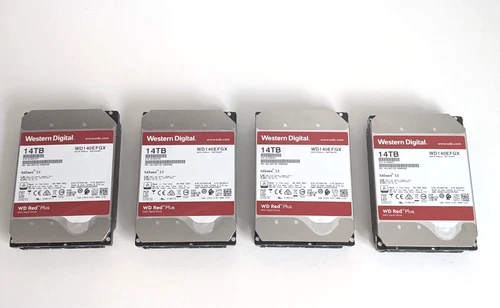 🔥 14TB WD Red NAS HDD WD140EFGX | 7200RPM | SATA 6Gb/s | Top Zustand | Getestet