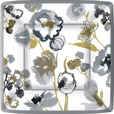 Ideal Home Range 8 Count Boston International Square Paper Dinner Plates