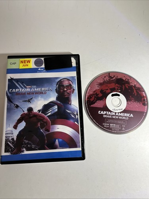 #ad #ad Captain America: Brave New World Blu ray Starring Anthony Mackie $14.50