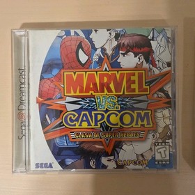 Marvel vs Capcom 1 & 2 Sega Dreamcast CIB Complete Tested Near Mint