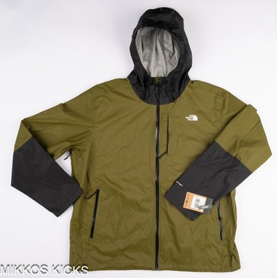 The North Face Men s Alta Vista Jacket Forest Olive TNF Black XXL Standard Fit