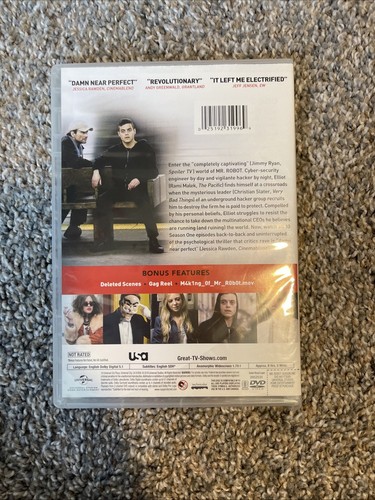 Mr. Robot: Season 1 (DVD, 2016, 3-Disc Set) - Picture 4 of 5