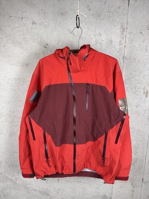 Vtg Arc'teryx Sidewinder Orange Goretex XCR Shell Jacket Mens Medium Gorpcore
