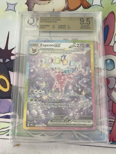 Espeon ex graded BGS 9.5 for sale on eBay