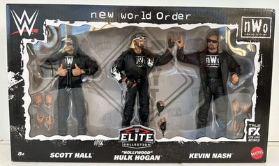WWE Elite New World Order NWO 3 Pack Scott Hall Hulk Hogan Kevin