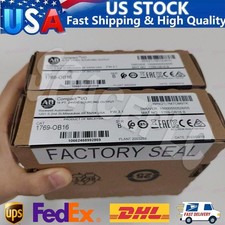 New Allen-Bradley 1769-OB16 CompactLogix 16 Pt 24VDC D/O Module US Free Tax