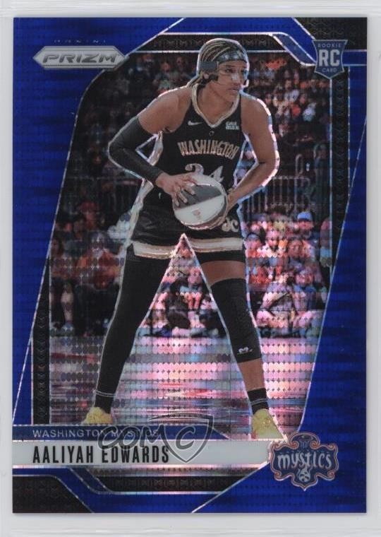2024 Panini Prizm WNBA Blue Pulsar 193/199 Aaliyah Edwards #70 Rookie RC go9