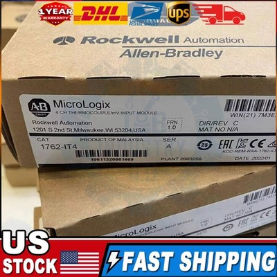1762-IT4 SER A New Sealed Allen-Bradley MicroLogix Themocouple/mV Module 1762IT4