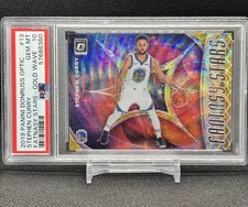 Steph Curry Gold Wave 2019 Optic PSA 10 Low Pop!