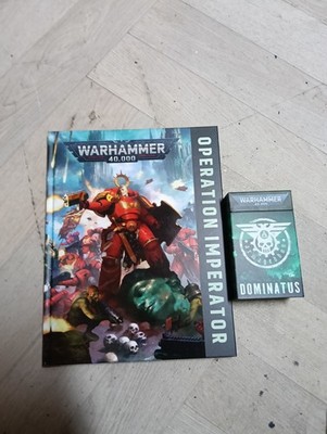 Armageddon Warhammer 40K Operation Imperator Überlieferungsbuch und Karten - 11. Edition