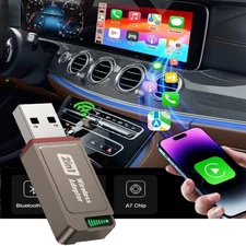 CarPlay Adapter Wireless USB Bluetooth 5.3 Dongle Convert Wired to Wireless 