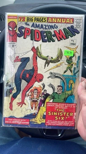 Amazing Spider-Man Annual #1 (1964)  0.5-1.0. – 1st Sinister Six! Lee/Ditko
