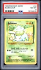 1999 POKEMON BASE SET UNLIMITED #44 BULBASAUR PSA 8