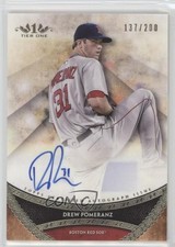 2017 Topps Tier One Prime Performers Auto /200 Drew Pomeranz #PPA-DPM Auto 0l2q