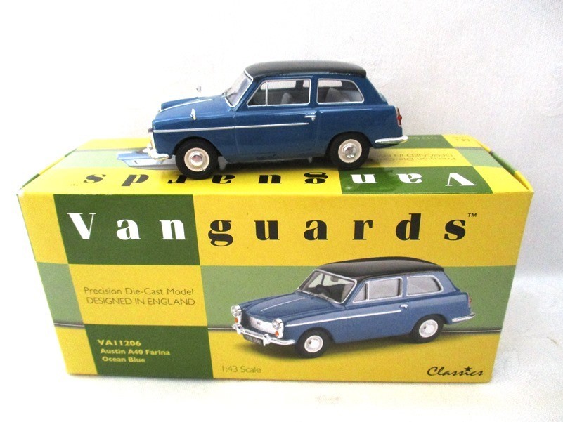 Corgi Vanguards Austin A40  Farina  Ocean Blue    VA11206  RARE