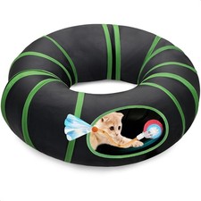 Interactive Cat Toys Ball Fast Rolling in Cat Tunnel   Motion-Activated Ball ...