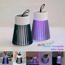 USB Mosquito Killer Lamp - Indoor Outdoor Insect Zapper Trap 5V Bug Repellent