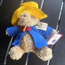 Eden Classic Paddington Bear Darkest Peru to England Yellow Hat Vintage Cute