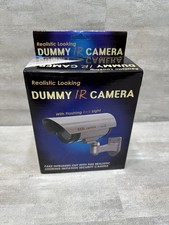 4 Dummy IR Camera Realistic Looking With Flashing Red Light and 2 signs