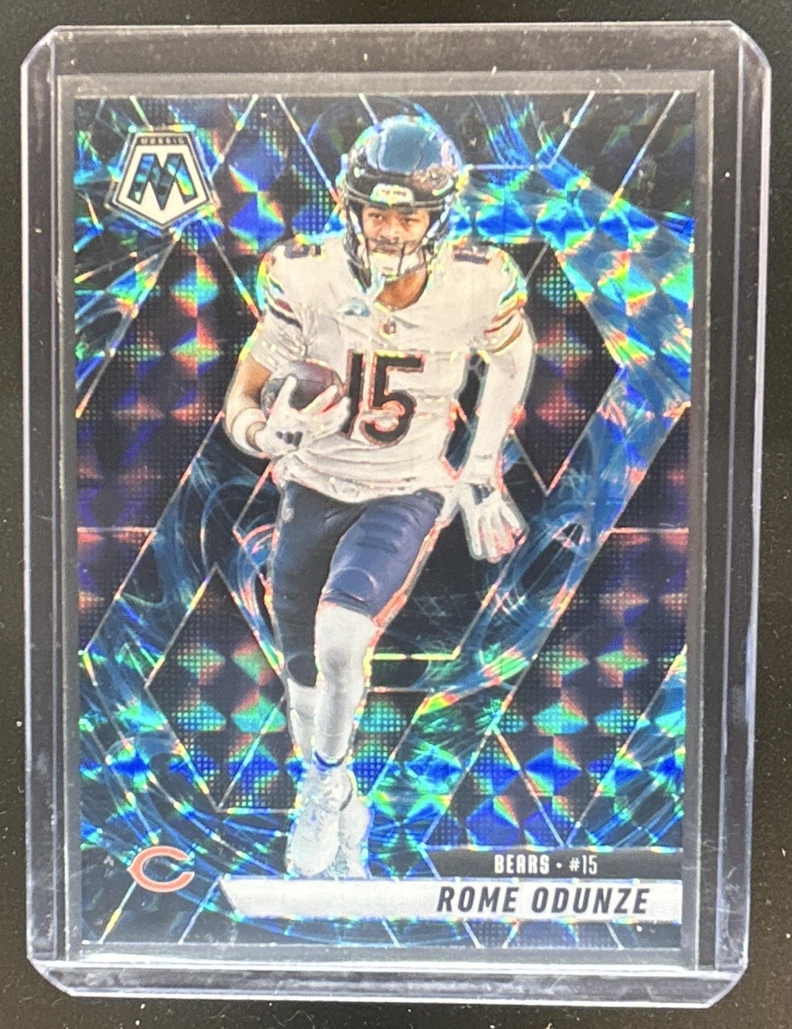 Rome Odunze 2025 Mosaic #206 Genesis /(SSP) Price Guide - Sports