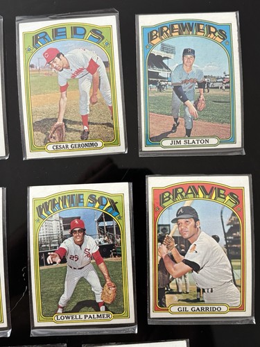 1972 Topps Baseball Lot 14 Different EX- NM High Numbers #661-#762 McDowell ⚾️ - Picture 6 of 12