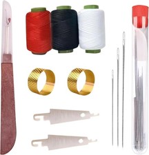 Wondolla Sewing Kit, Indefinitey 31/34/37PCS Big Eye Steel Needles Set