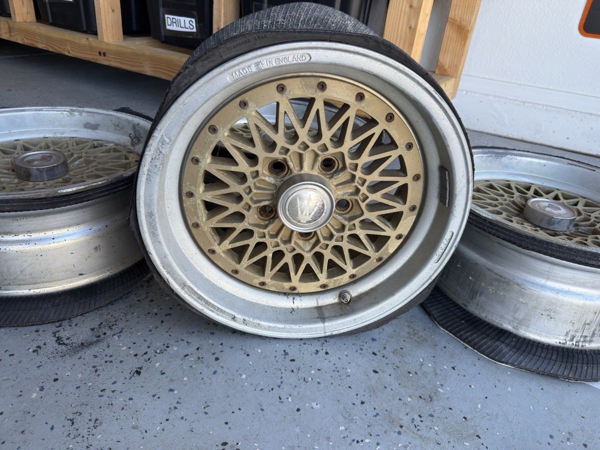 Vintage Compomotive 5 Nut Rims Set of 4 | eBay