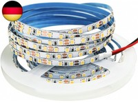 12V LED Streifen Licht, 5Mm Breit, Warmweiß 3000K 5M Strip Lichtband 2835 IP20